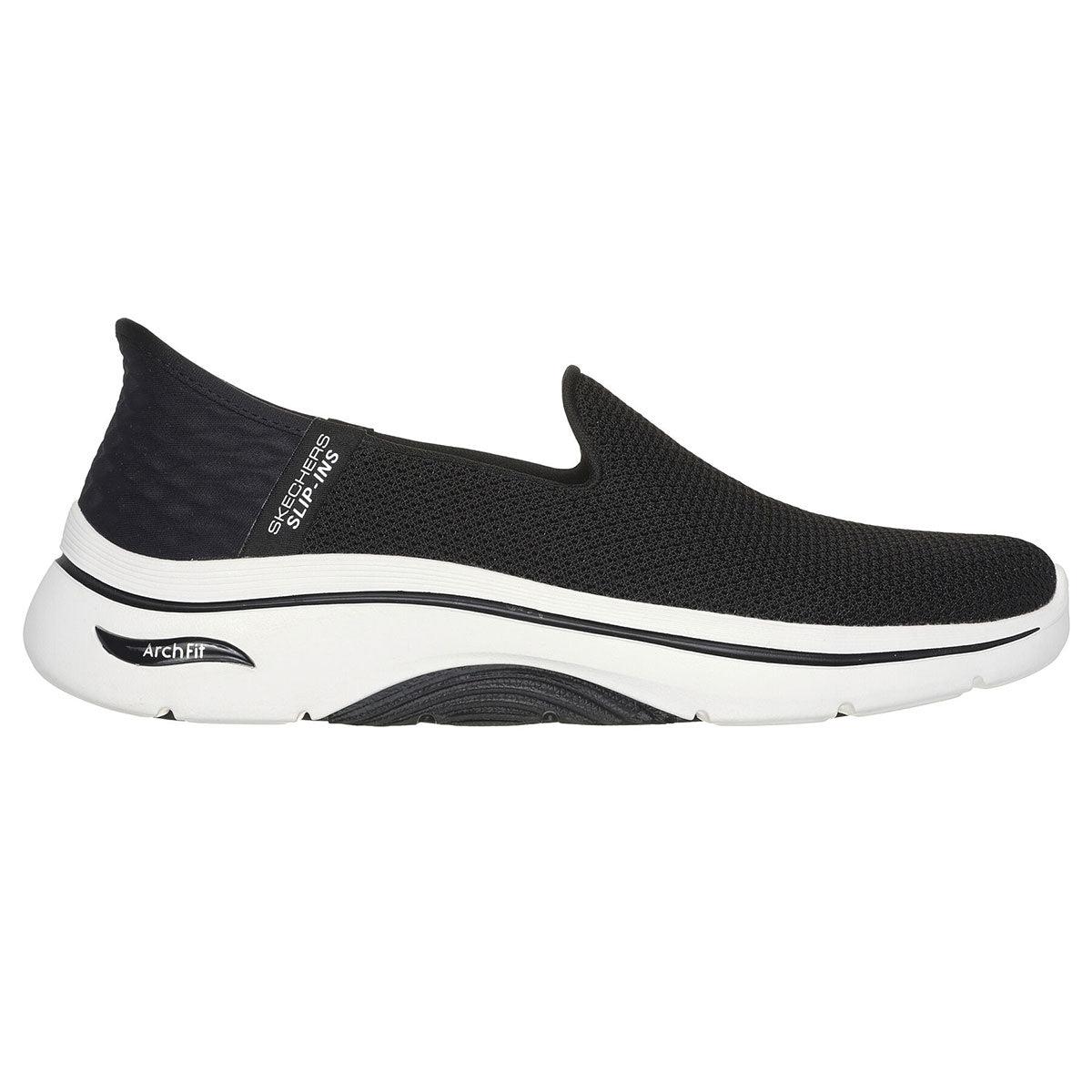 Skechers Women`s Go Walk Arch Fit 2.0 Delara Slip-ins Black/white Low Top