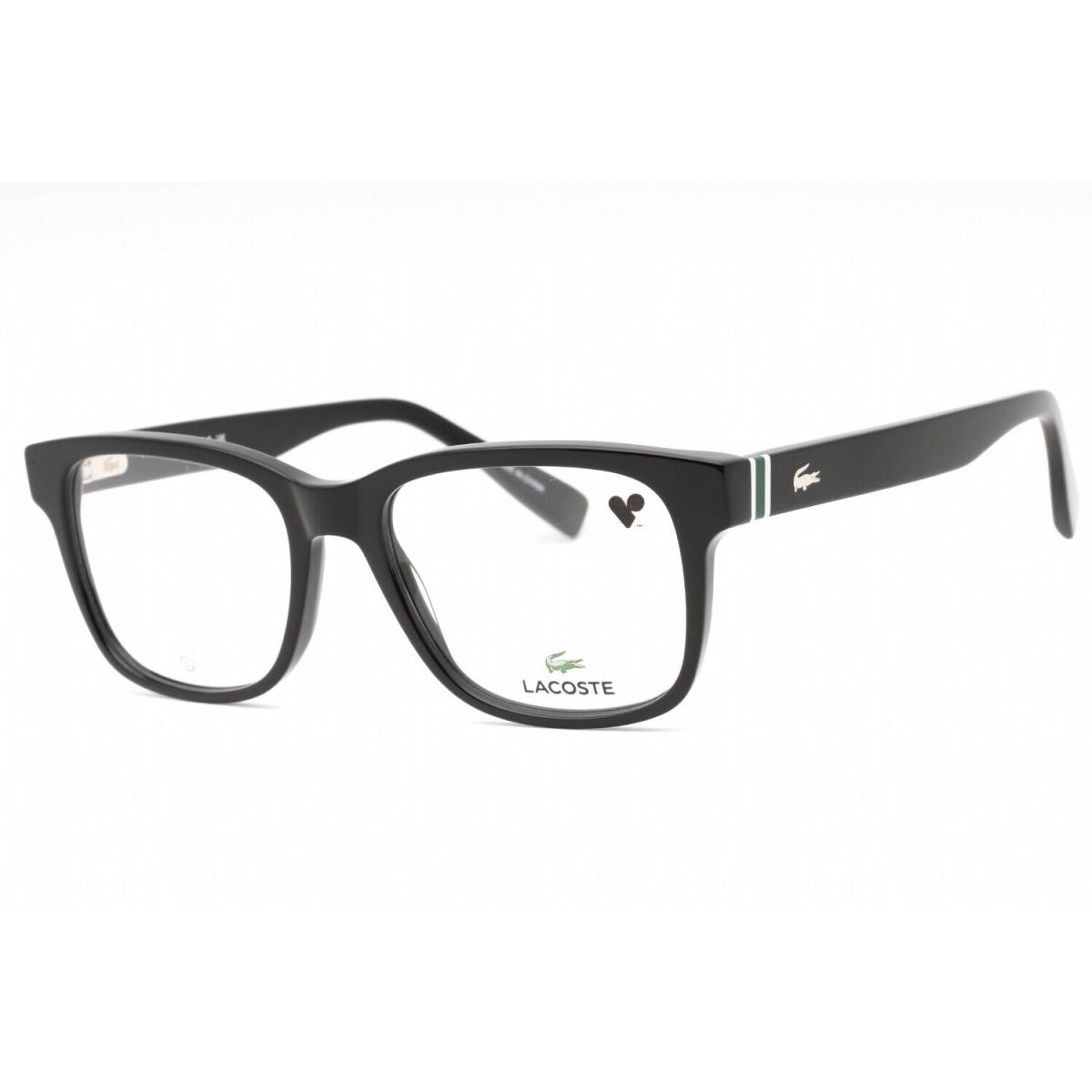 Lacoste L2937-001-54 Eyeglasses Size 54mm 18mm 145mm Black Men