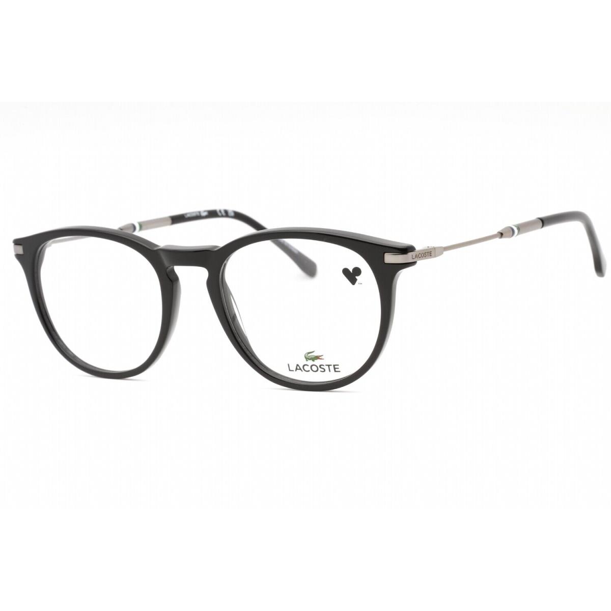 Lacoste L2918-001-51 Eyeglasses Size 51mm 19mm 140mm Black Men