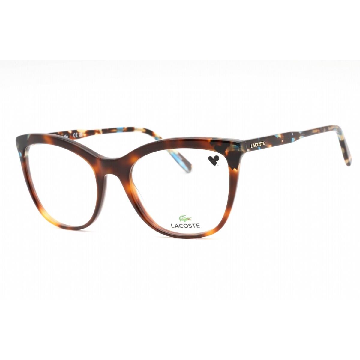 Lacoste L2884-214-57 Eyeglasses Size 57mm 20mm 145mm Havana Women