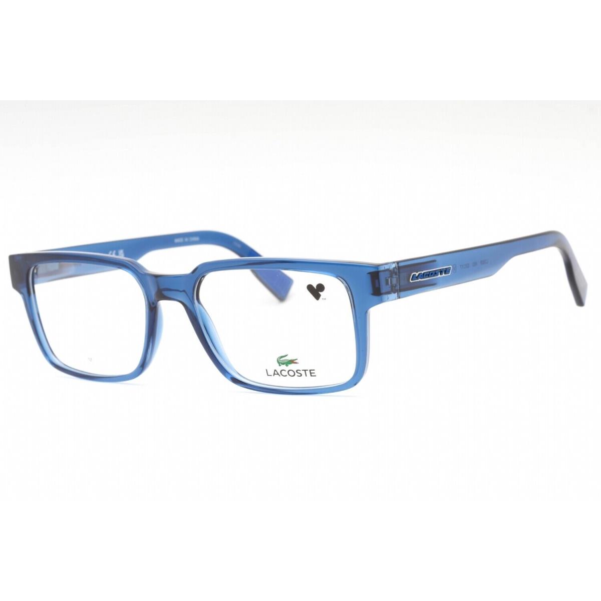 Lacoste L2928-400-53 Eyeglasses Size 53mm 17mm 145mm Blue Men