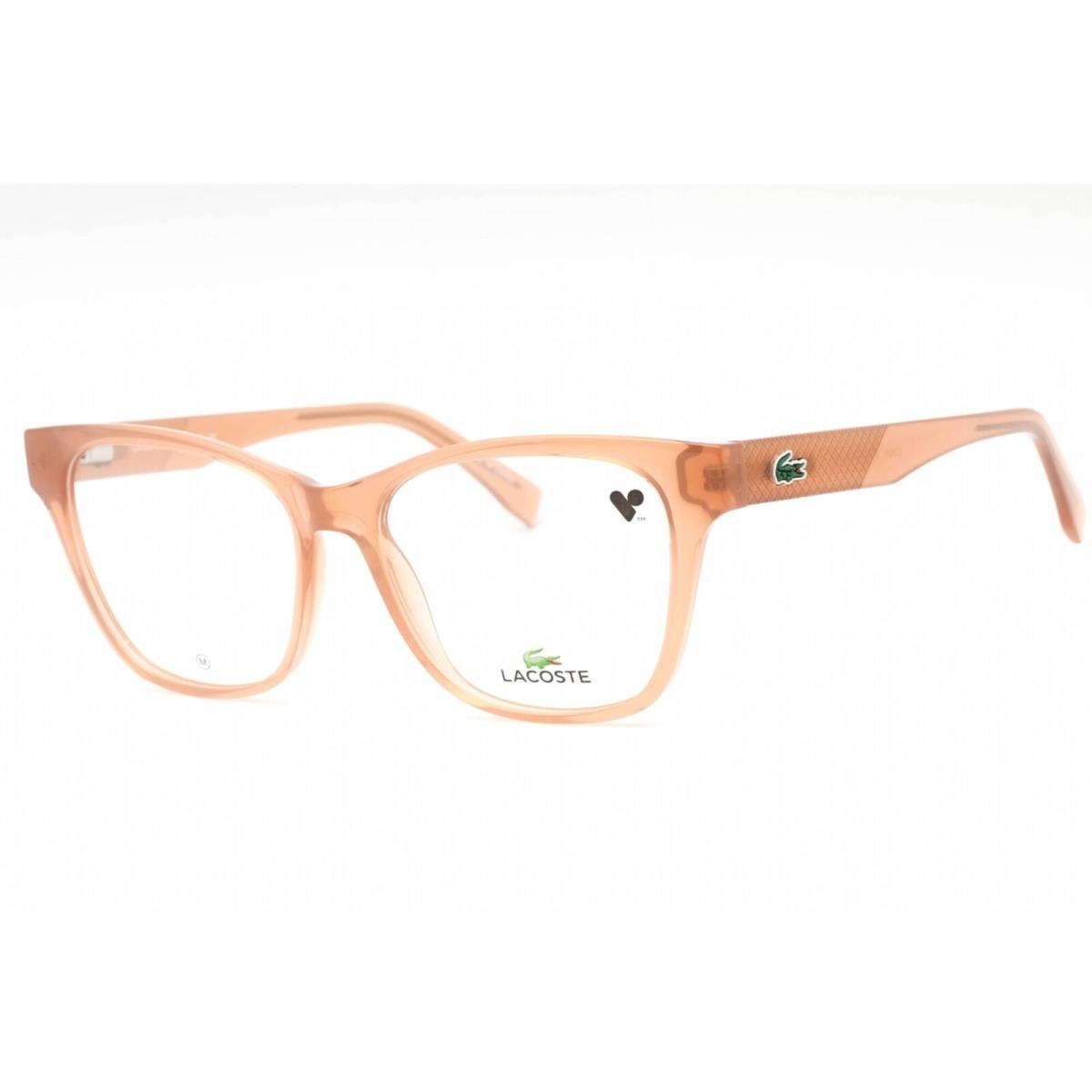 Lacoste Women`s Eyeglasses Plastic Square Shape Full Rim Frame L2920 272