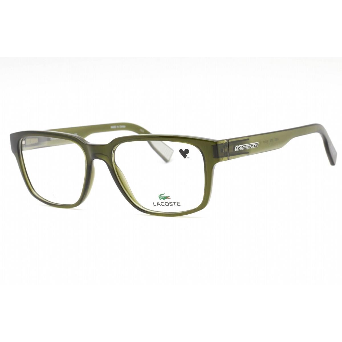 Lacoste L2927-275-56 Eyeglasses Size 56mm 17mm 145mm Khaki Men