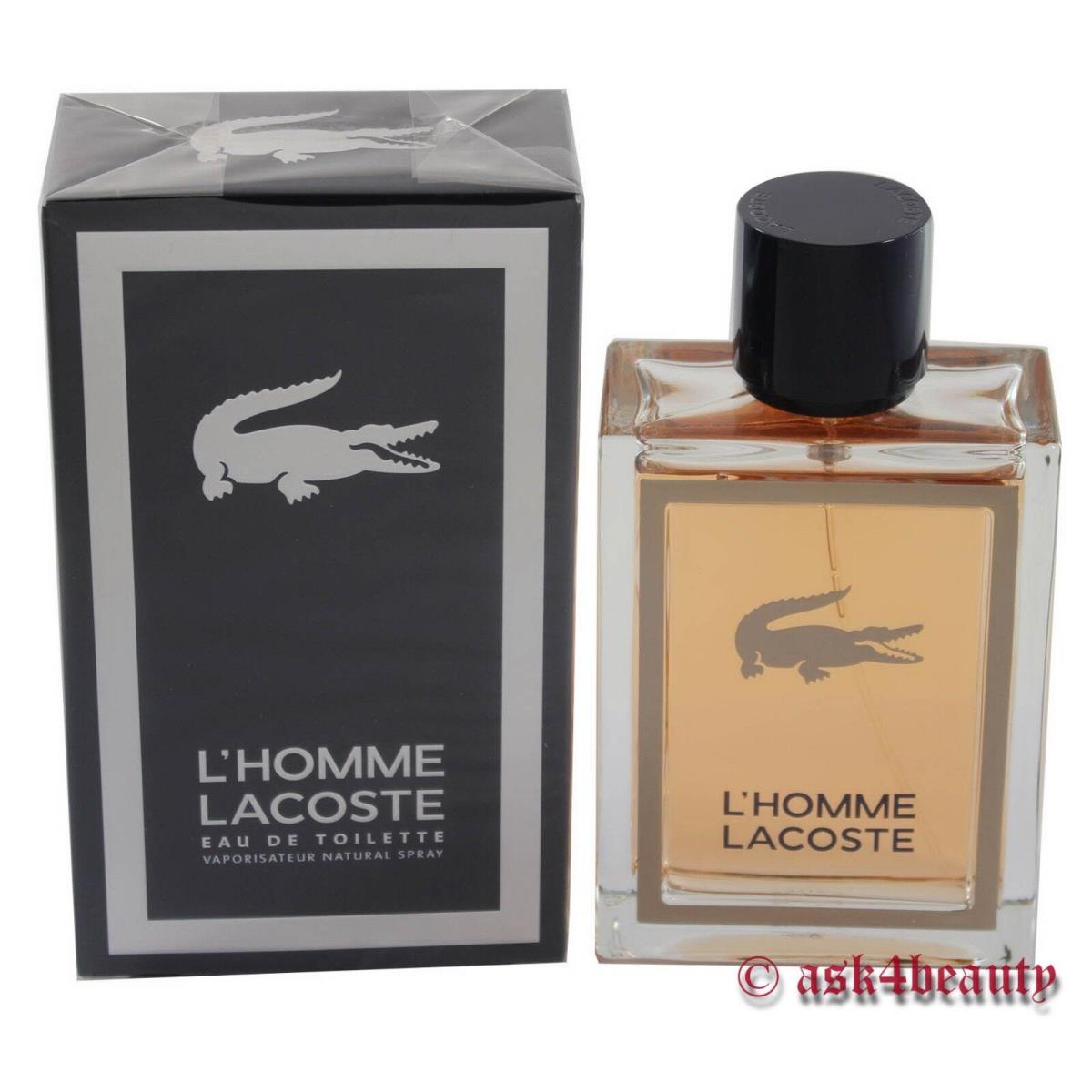 Lacoste L` Homme By Lacoste 3.4oz/100ml Edt Spray For Men