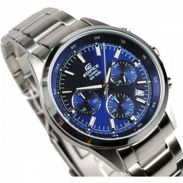 Casio Edifice Chronograph 100-Meter Water Resistance Stainless EFR-527D-2A