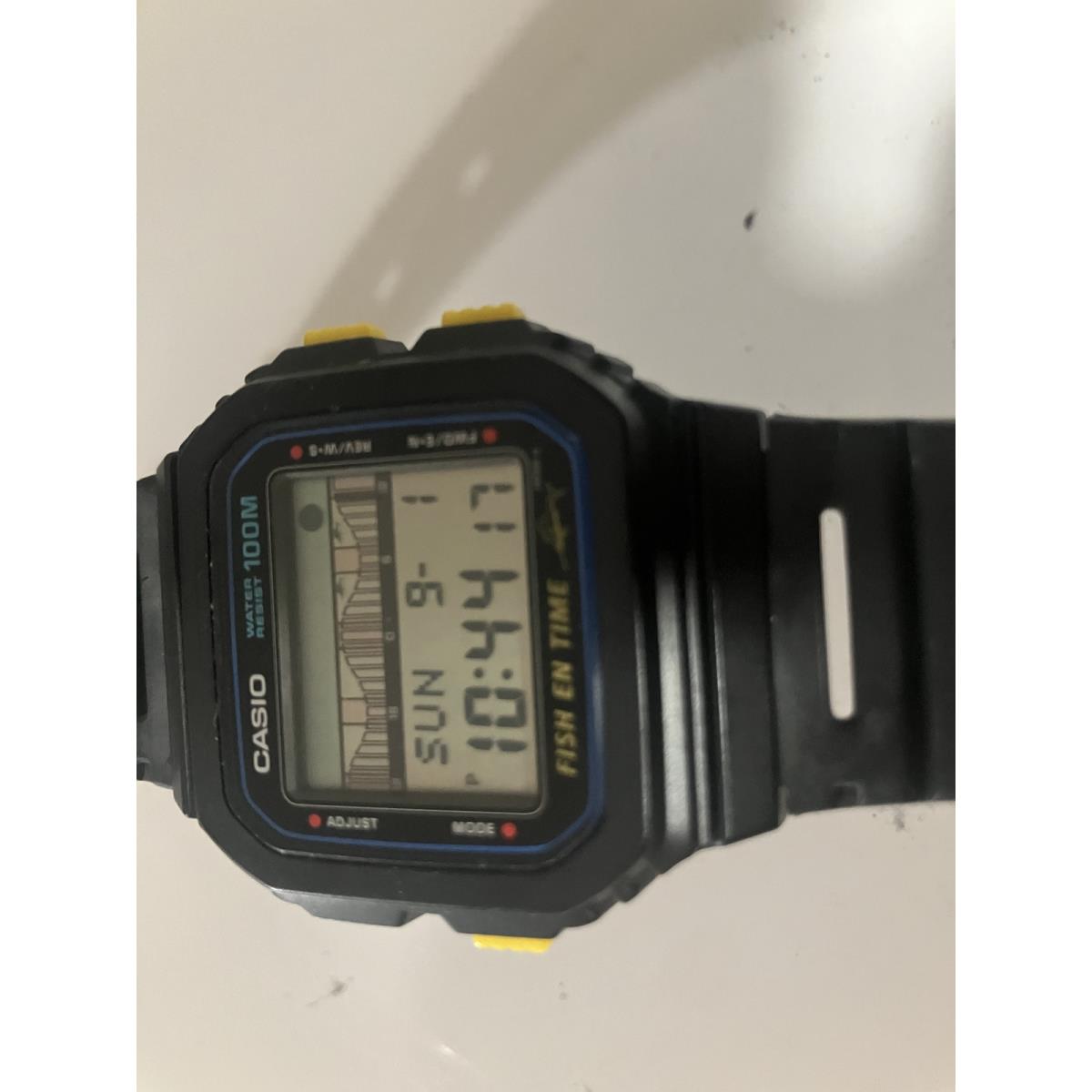 Casio FT 100W Very Rare 1989 Watch Made in Japan