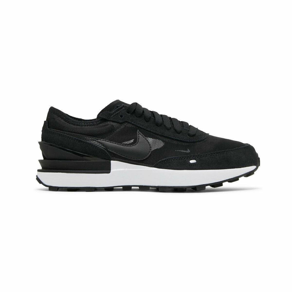 Big Kid`s Nike Waffle One Black/black-white-orange DC0481 001 - 6.5 - Black/Black-White-Orange