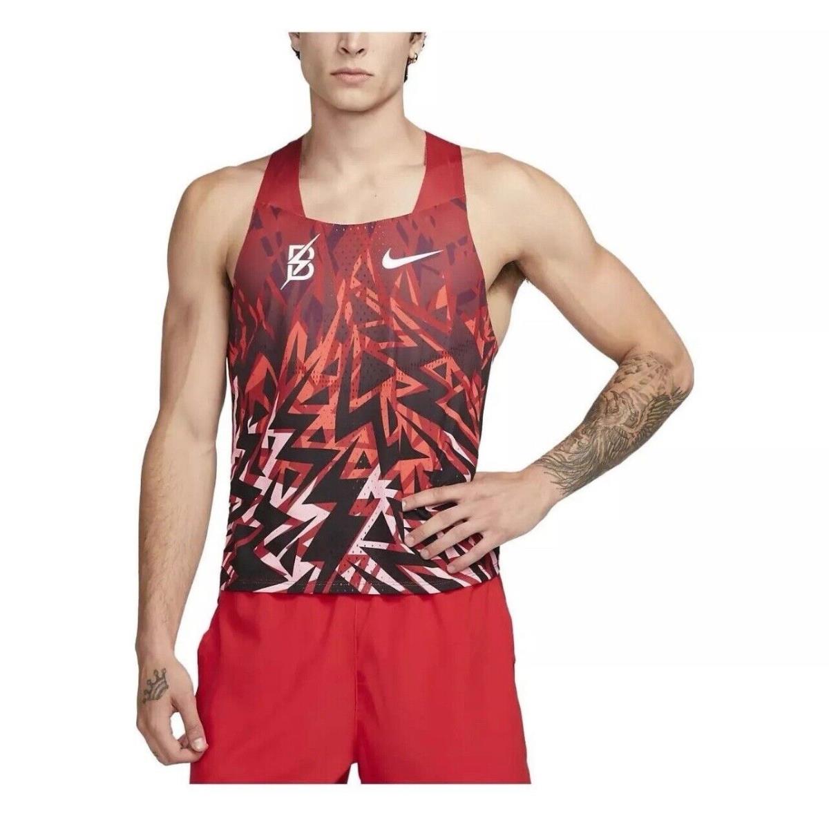 Nike Dri-fit Adv Aeroswift Btc Race Running Singlet DV7713-687 Men s Sz XL