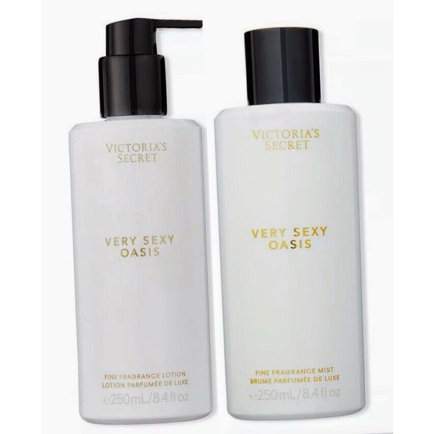 Victoria`s Secret Very Sexy Oasis Fine Fragrance Mist Body Lotion 8.4 Fl Oz