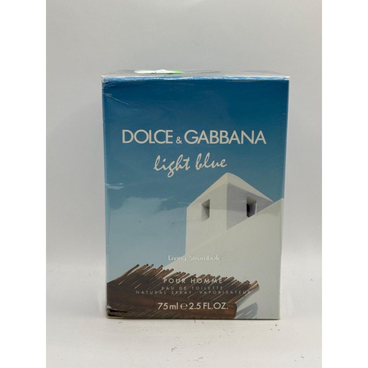 Living Stromboli Light Blue BY Dolce Gabbana 75ML Edt Spray