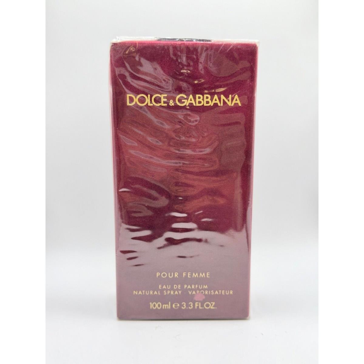 Pour Femme BY Dolce Gabbana 100ML Edp Spray