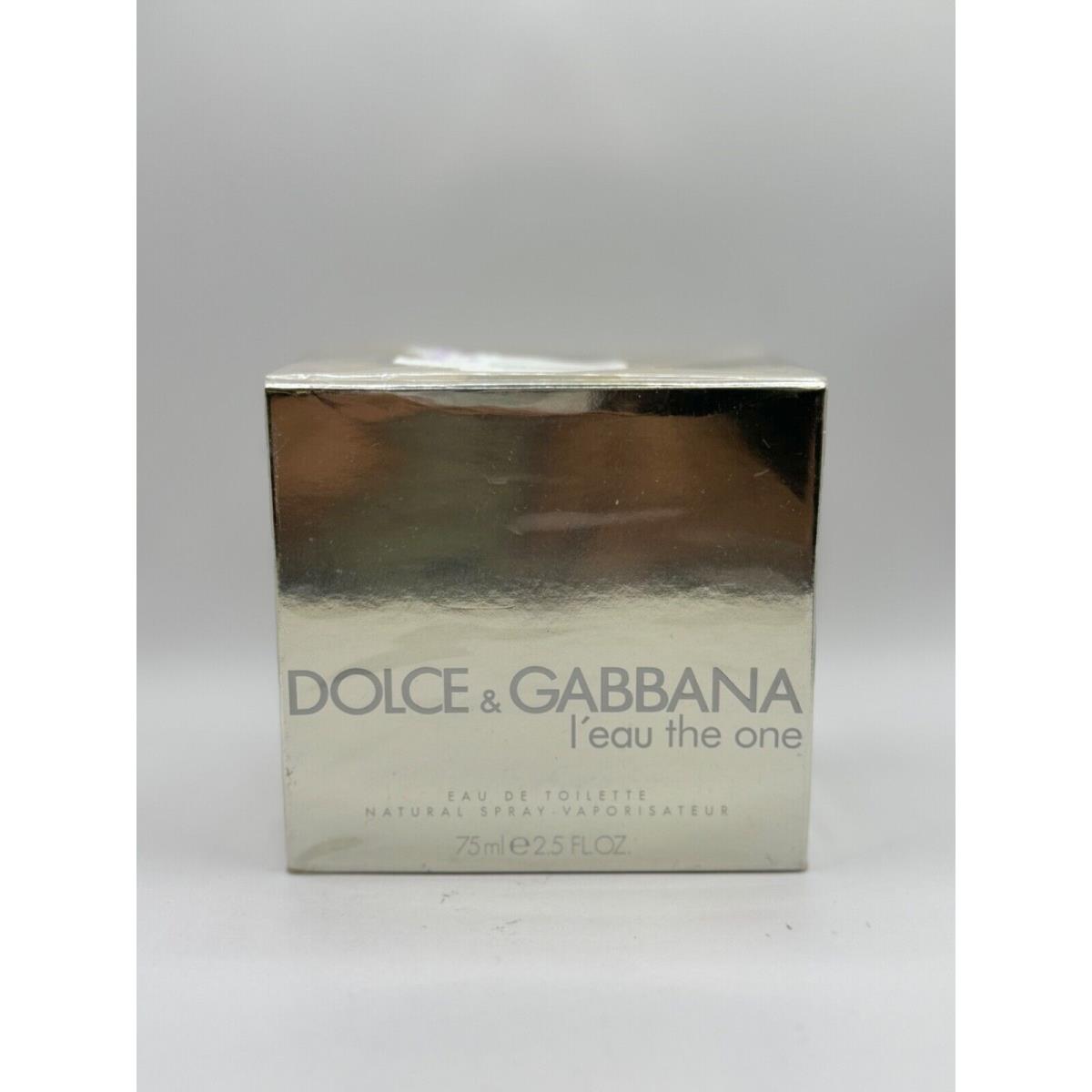 L`eau The One BY Dolce Gabbana 75ML Edt Spray