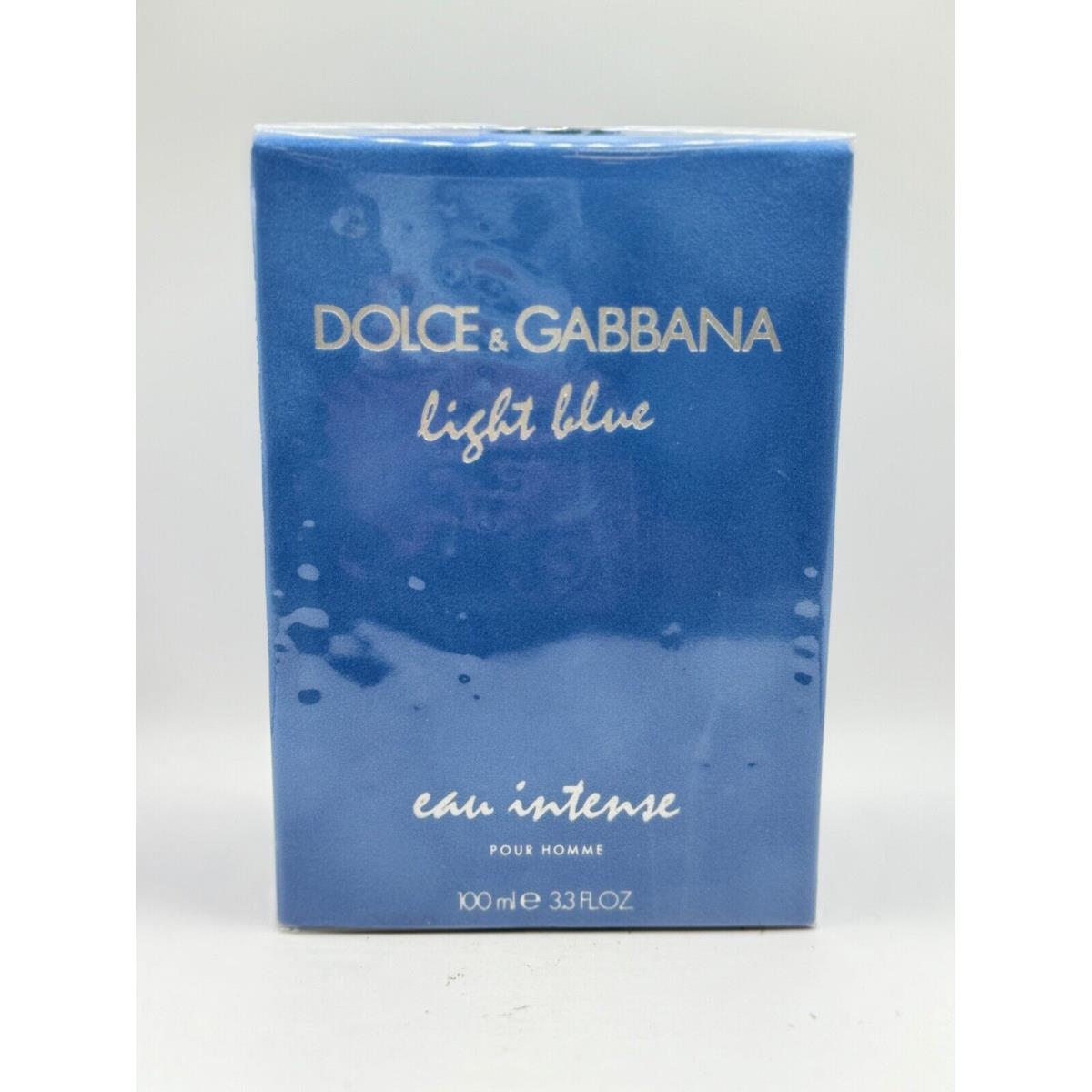 Eau Intense Light Blue BY Dolce Gabbana 100ML Edp Spray