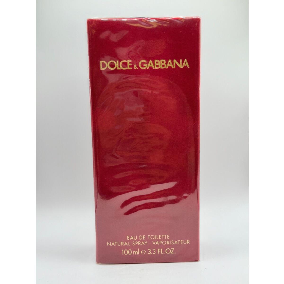 Dolce Gabbana 100ML Edt Spray