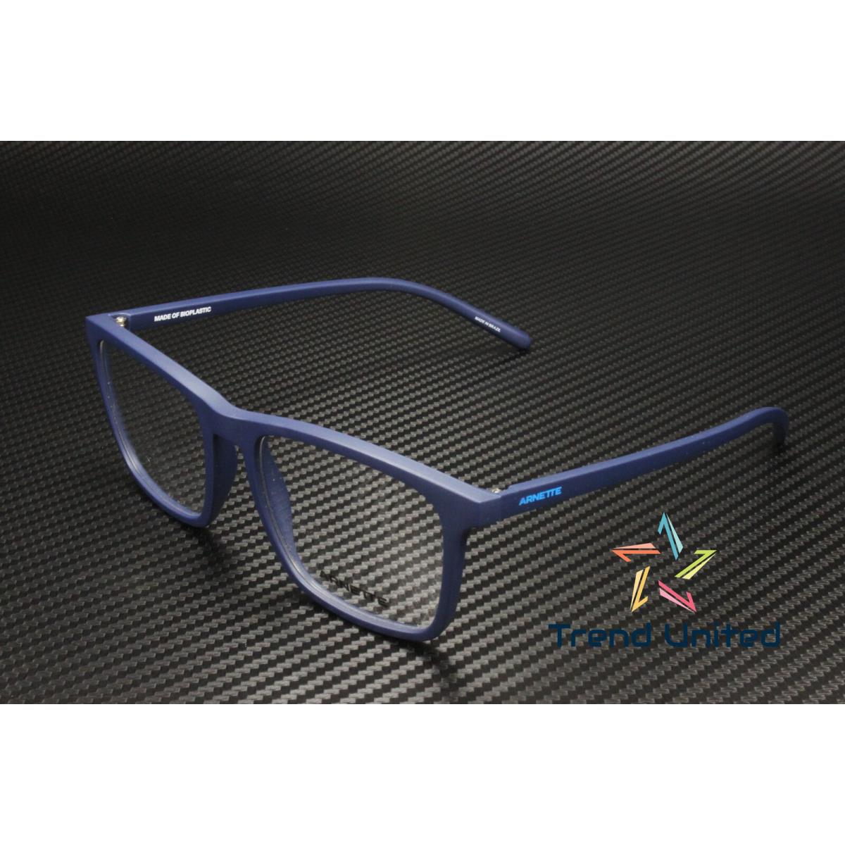 Arnette AN7209 2759 Rectangle Matte Navy Blue Demo Lens 52 mm Men`s Eyeglasses