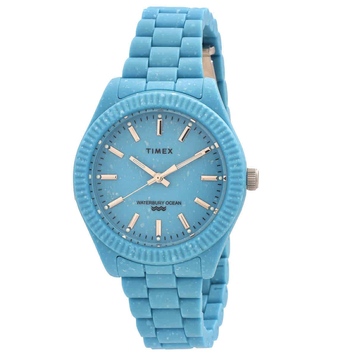 Timex Trend Quartz Blue Dial Ladies Watch TW2V33200