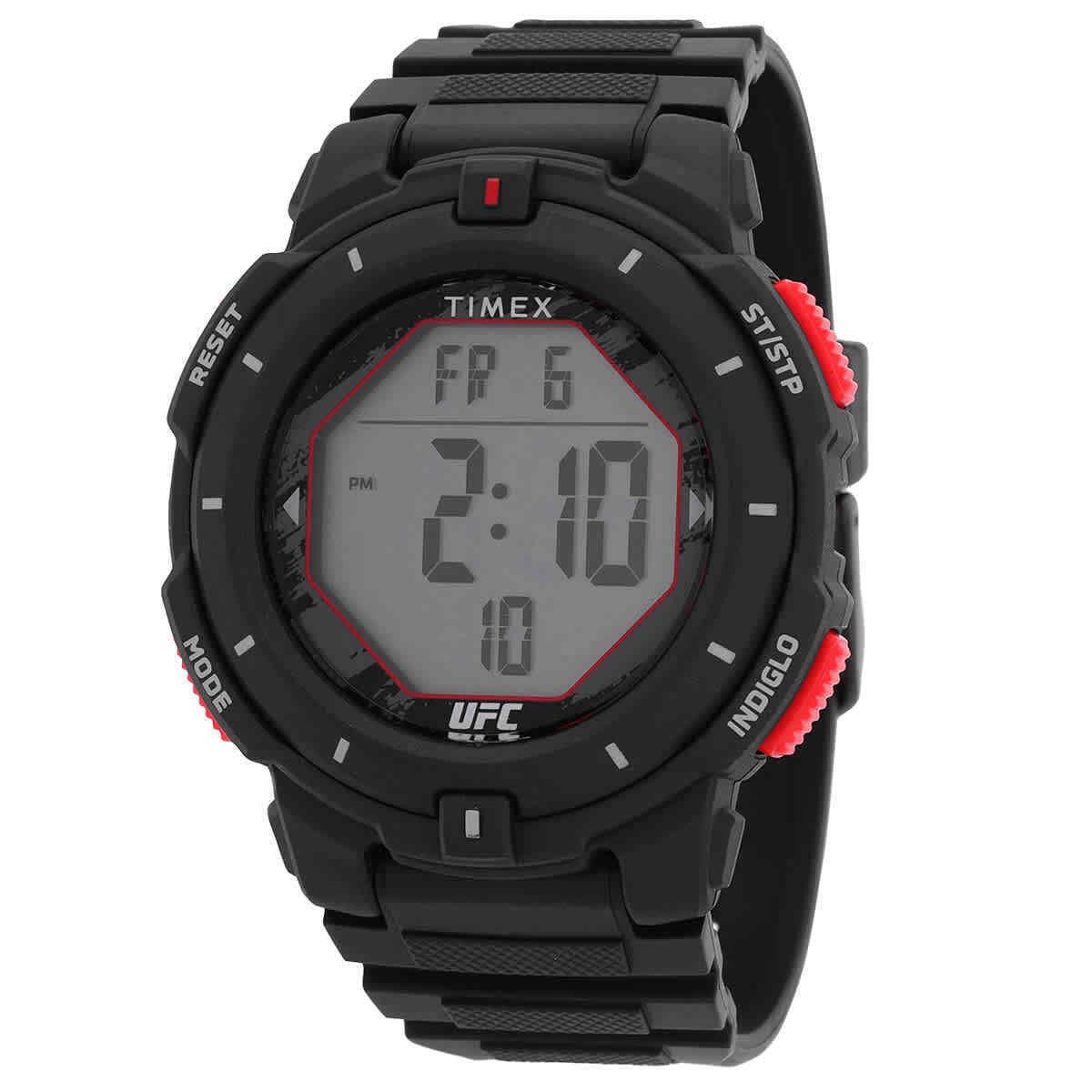 Timex Ufc Rumble Alarm Quartz Digital Men`s Watch TW5M59600