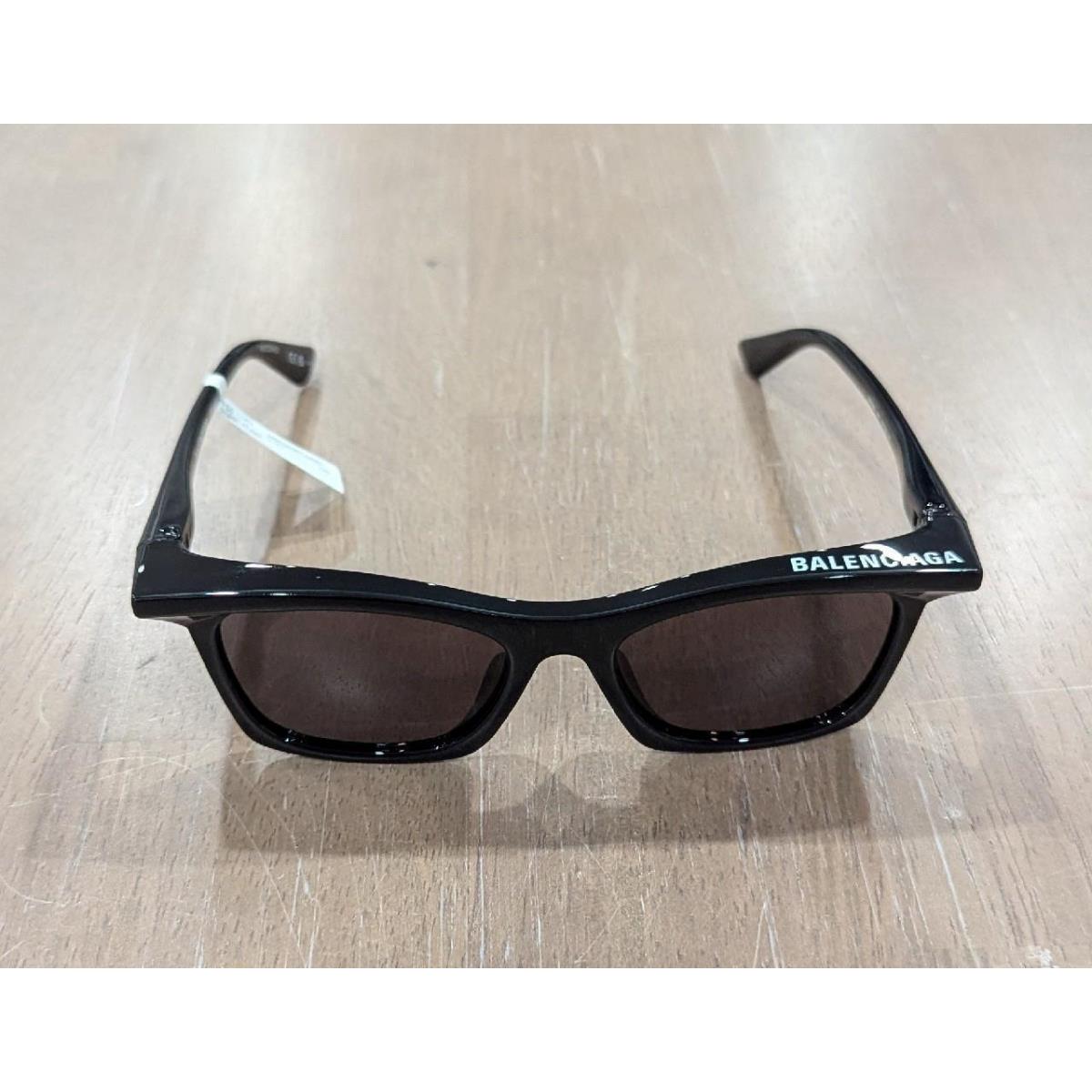 Mens Balenciaga 52MM Square Sunglasses Black