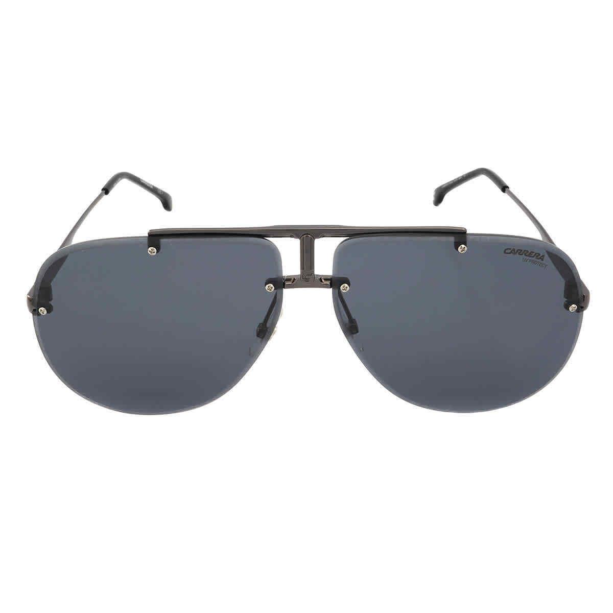 Carrera Grey Pilot Unisex Sunglasses Carrera 1052/S 0V81/IR 65 Carrera 1052/S