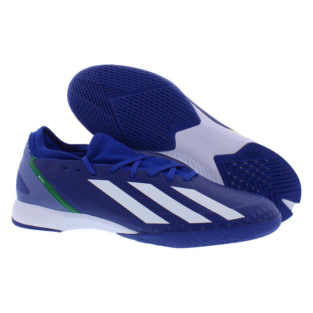 Adidas X Crazyfast Brasil.3 In Unisex Shoes - Royal Blue/Cloud White/Yellow, Main: Blue