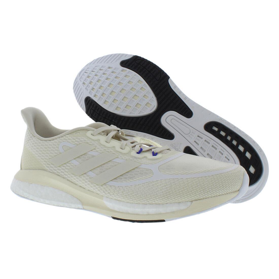 Adidas Supernova + M Mens Shoes - White/Aluminium/Cloud White, Main: White