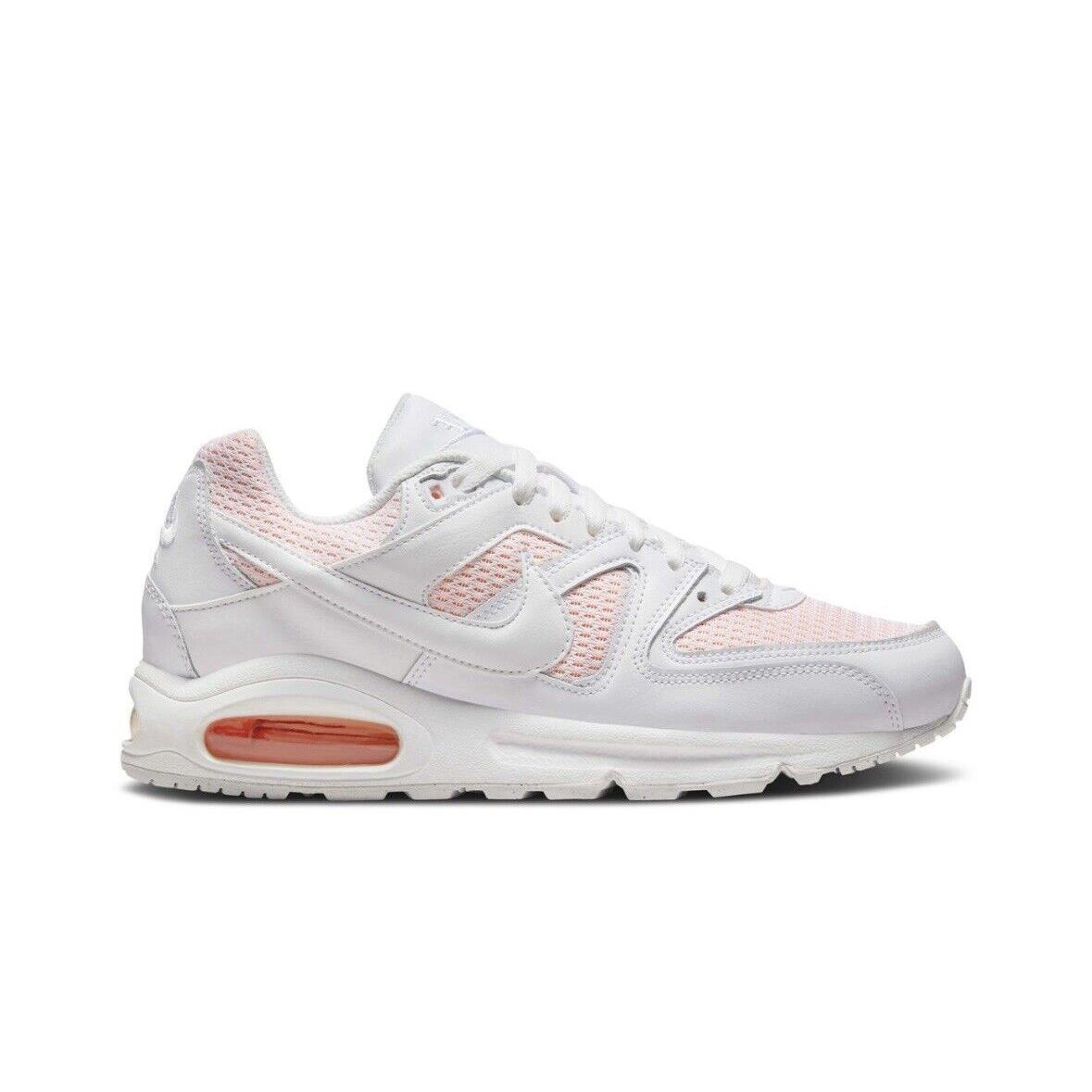 Women Nike Air Max Command Athletic Shoes White/white/bright Mango 397690-128