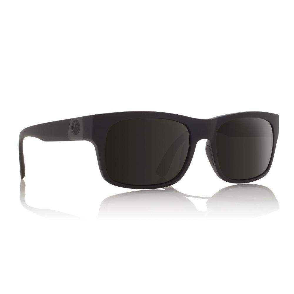 Dragon Tailback Sunglasses - Matte Black - Grey