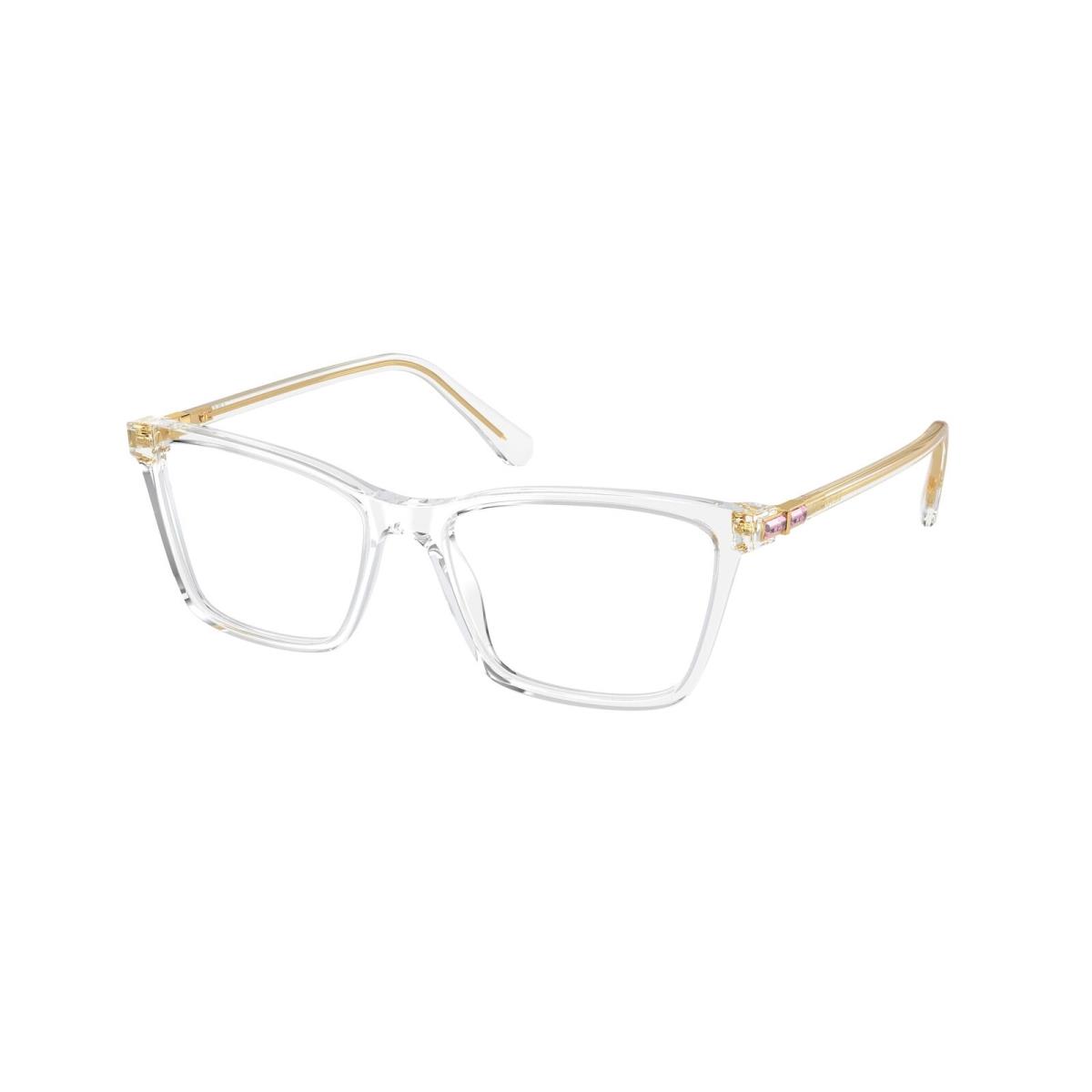 Swarovski SK2015 1027 Transparent Demo Lens 51 mm Women`s Eyeglasses