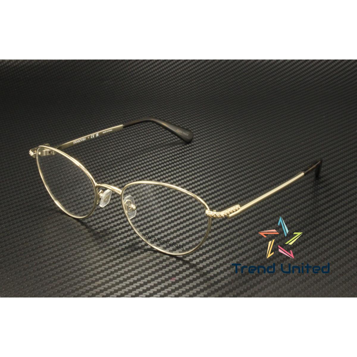 Swarovski SK1002 4013 Pale Gold Demo Lens 53 mm Women`s Eyeglasses