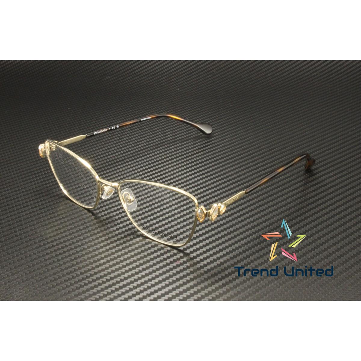 Swarovski SK1006 4028 Pale Gold Demo Lens 55 mm Women`s Eyeglasses