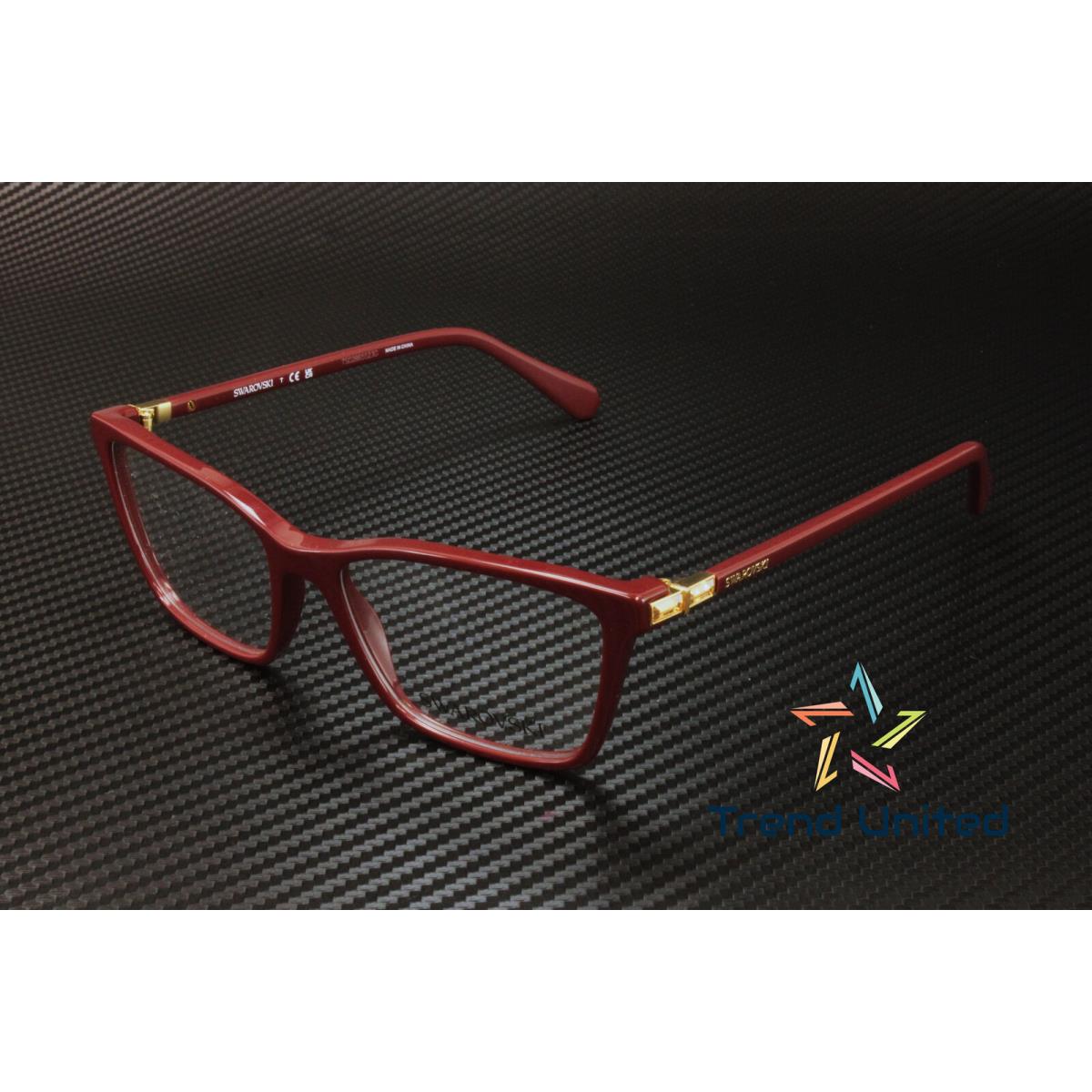 Swarovski SK2015 1008 Burgundy Demo Lens 51 mm Women`s Eyeglasses