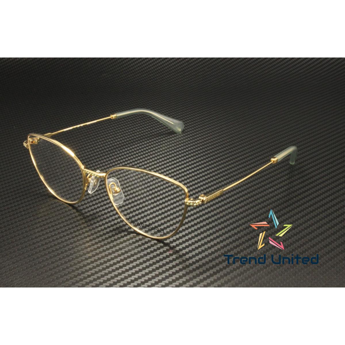 Swarovski SK1012 4004 Gold Demo Lens 56 mm Women`s Eyeglasses