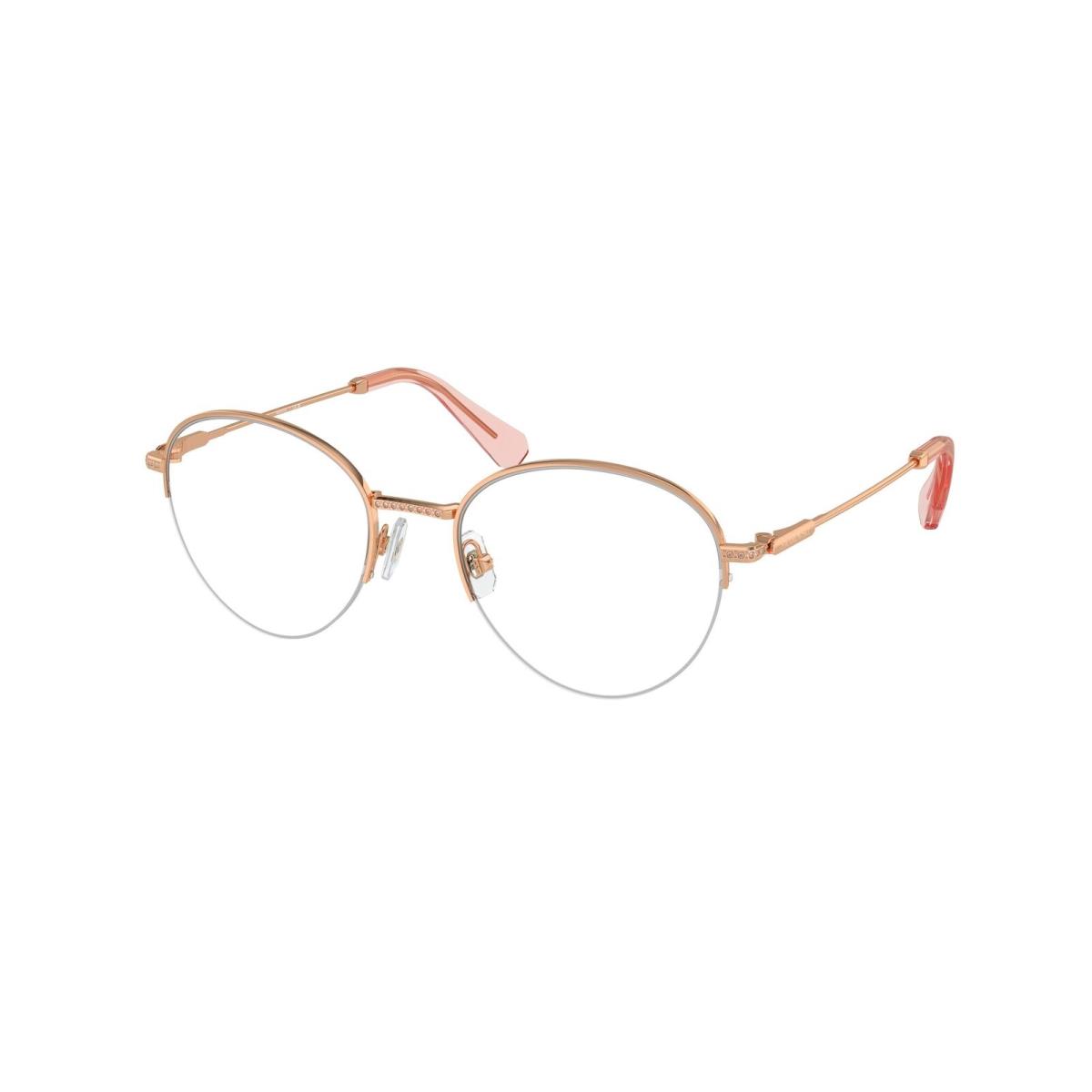 Swarovski SK1004 4014 Rose Gold Demo Lens 51 mm Women`s Eyeglasses