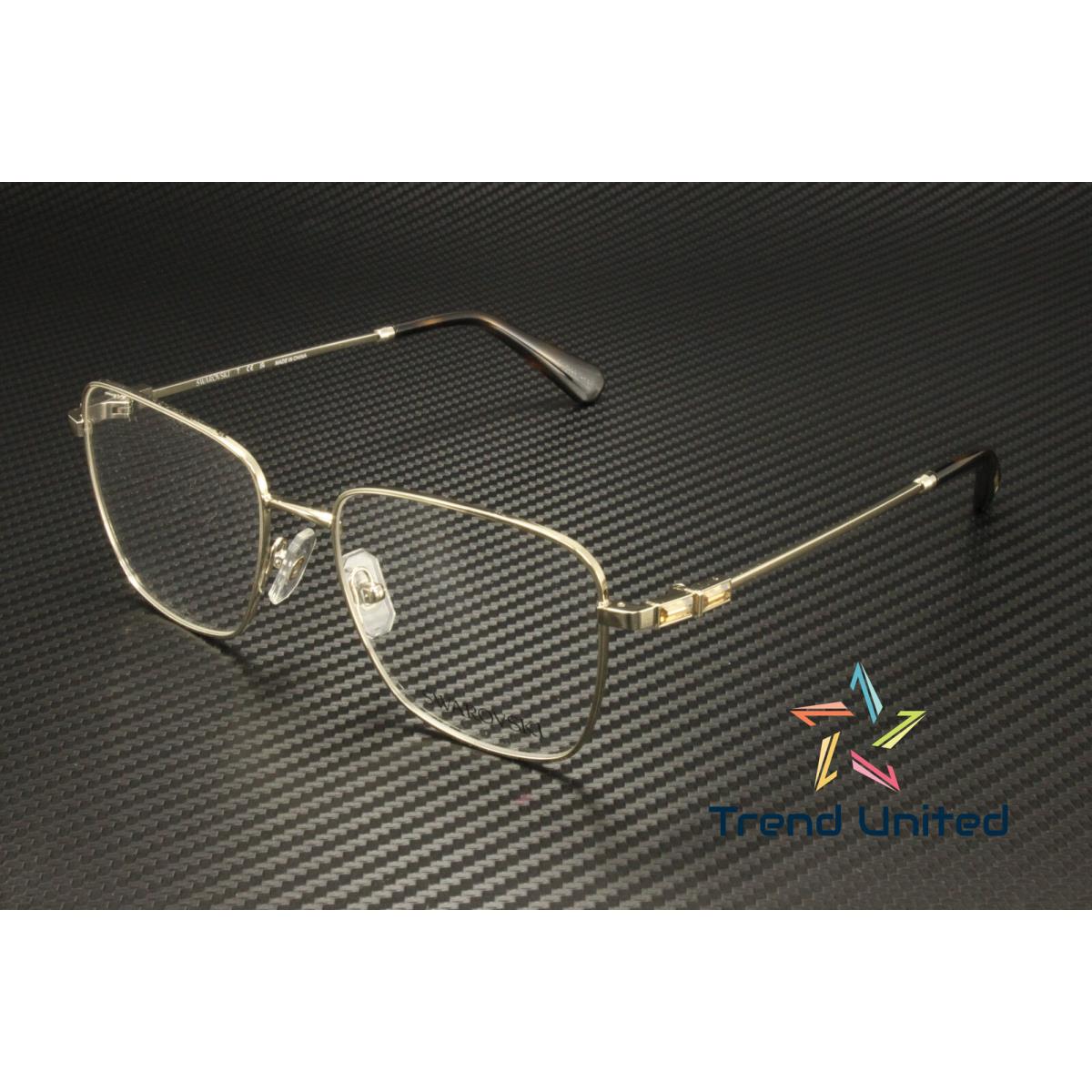 Swarovski SK1003 4013 Pale Gold Demo Lens 55 mm Women`s Eyeglasses