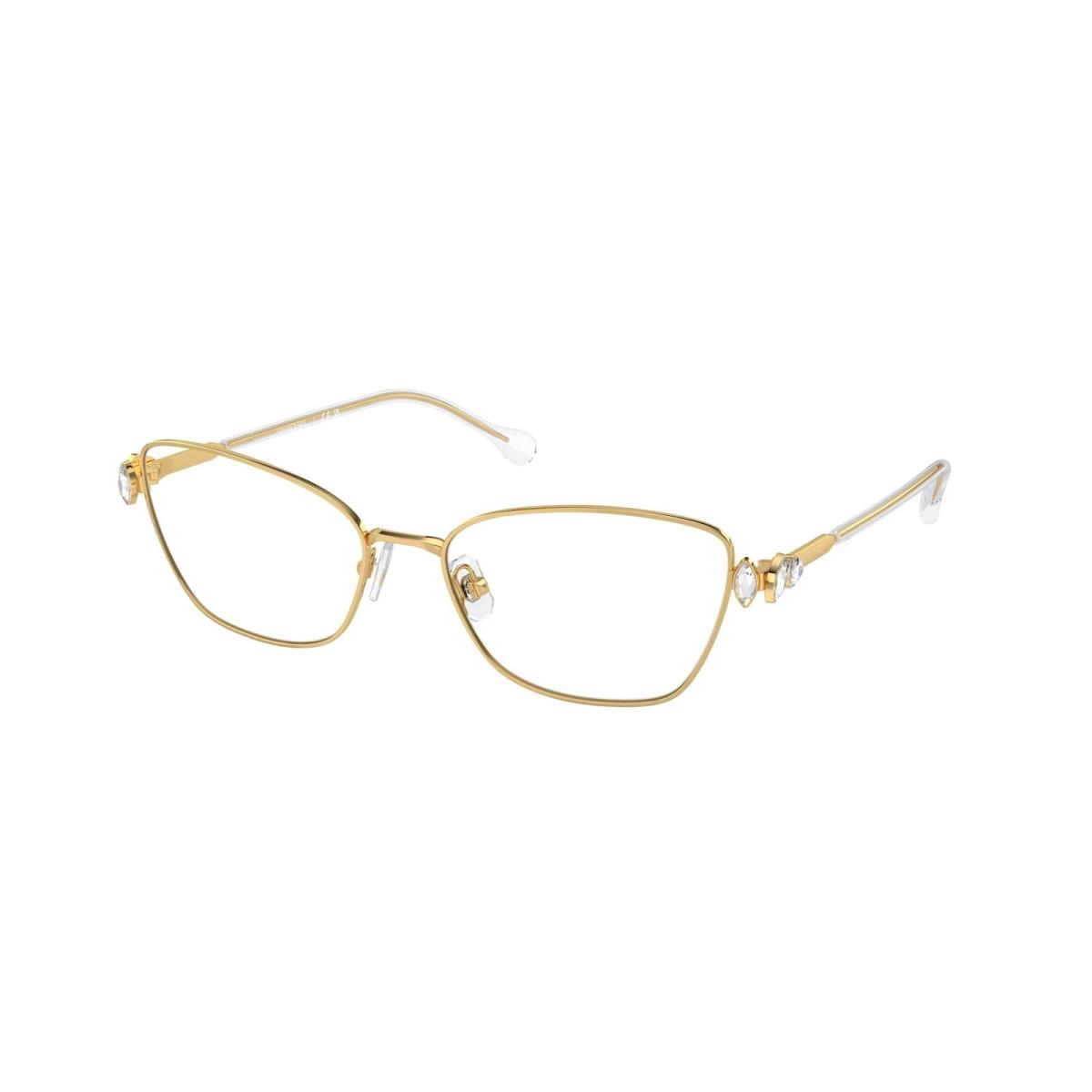 Swarovski SK1006 4013 Gold Demo Lens 53 mm Women`s Eyeglasses