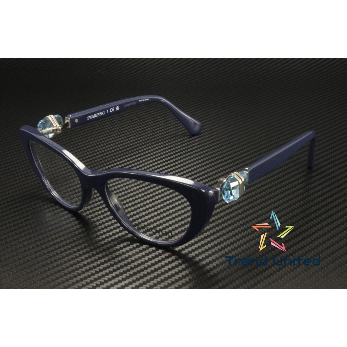 Swarovski SK2005 1004 Dark Blue Demo Lens 51 mm Women`s Eyeglasses