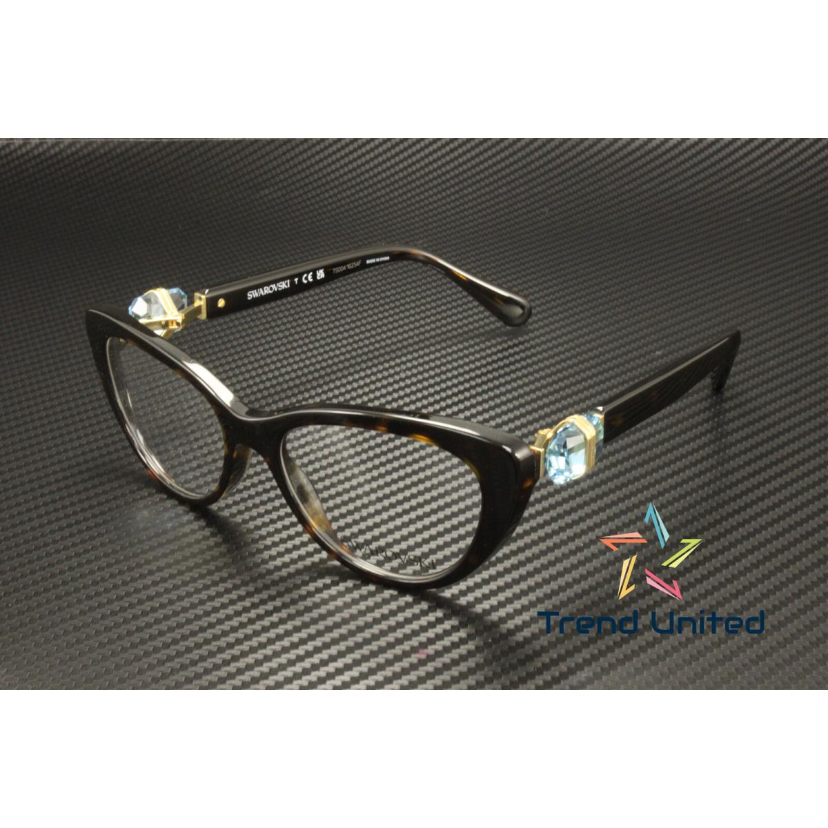 Swarovski SK2005 1002 Dark Havana Demo Lens 51 mm Women`s Eyeglasses