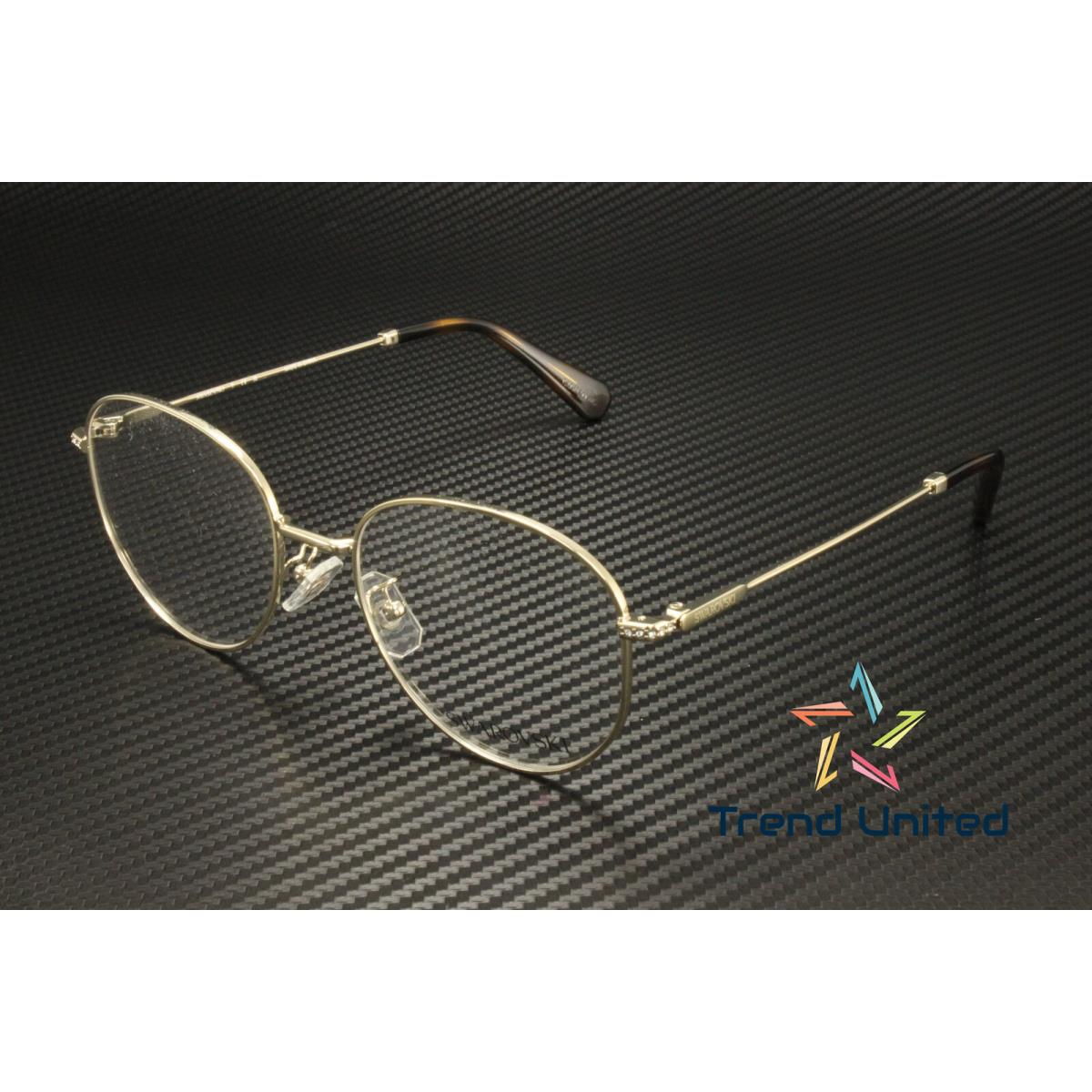 Swarovski SK1016D 4028 Pale Gold Demo Lens 54 mm Women`s Eyeglasses