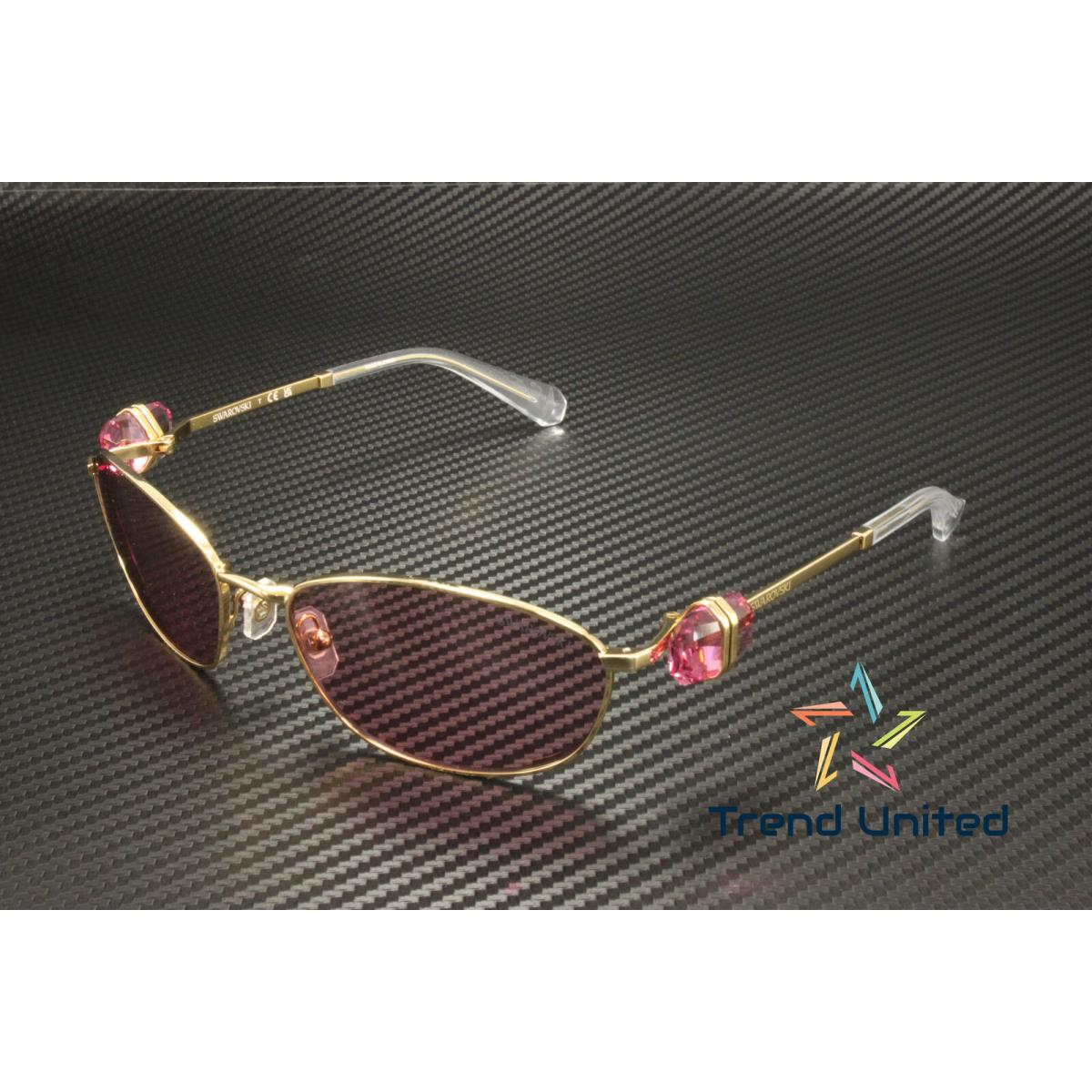 Swarovski SK7010 400484 Gold Pink 59 mm Women`s Sunglasses