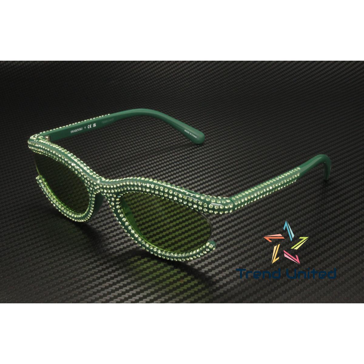 Swarovski SK6006 103430 Green Light Green Flash Silver 54 mm Women`s Sunglasses