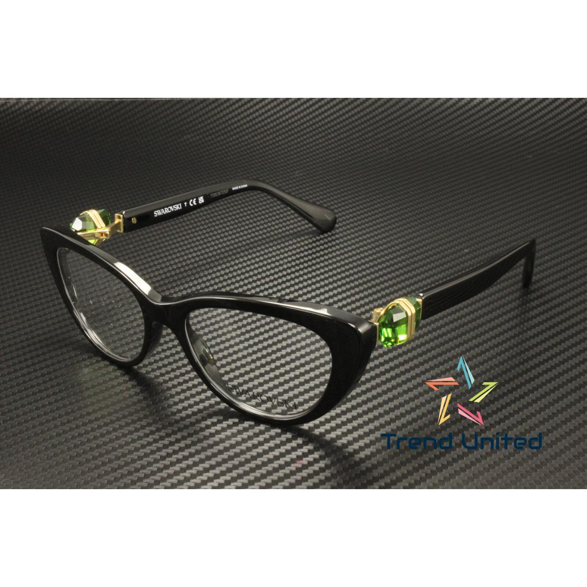 Swarovski SK2005 1001 Black Demo Lens 51 mm Women`s Eyeglasses