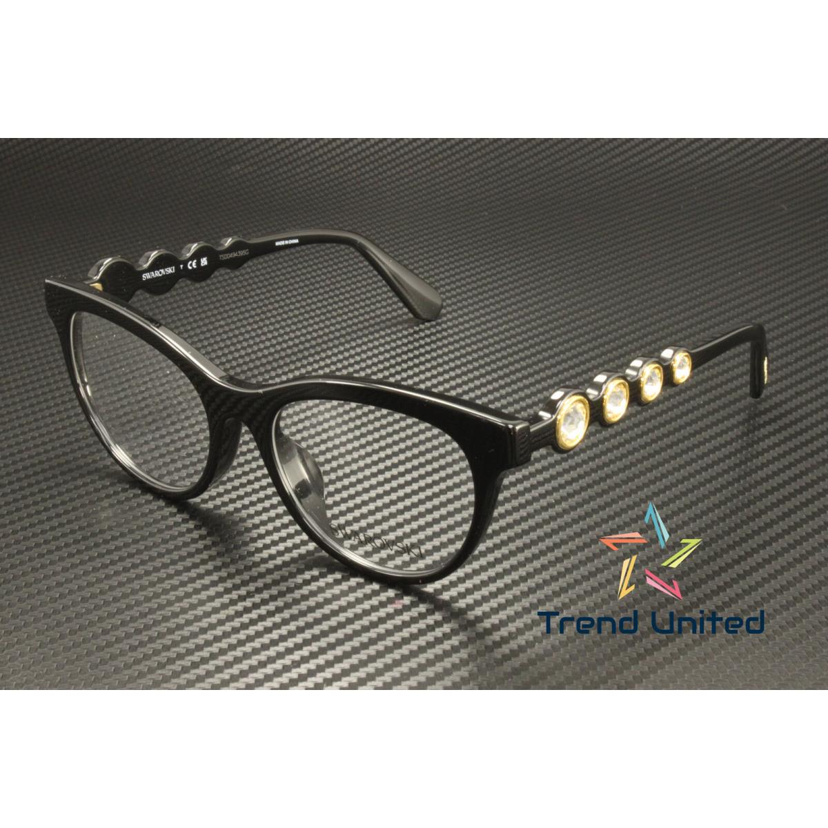 Swarovski SK2025F 1001 Black Demo Lens 54 mm Women`s Eyeglasses