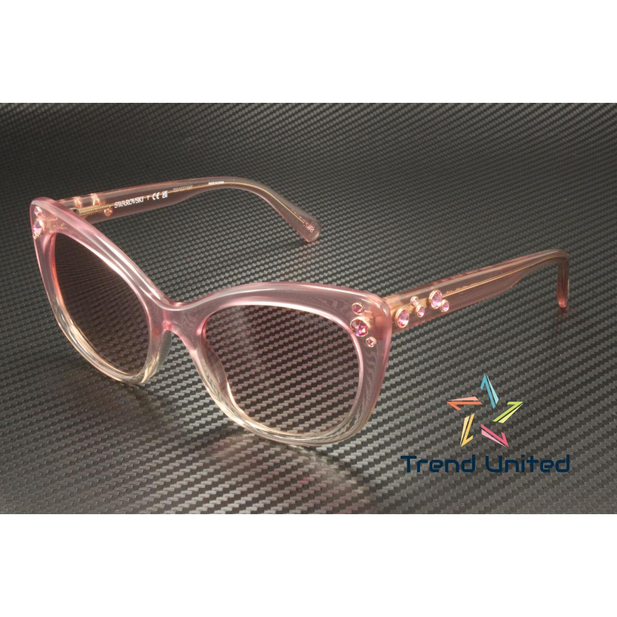 Swarovski SK6020 104868 Transparent Pink Gradient Violet 55 m Women`s Sunglasses