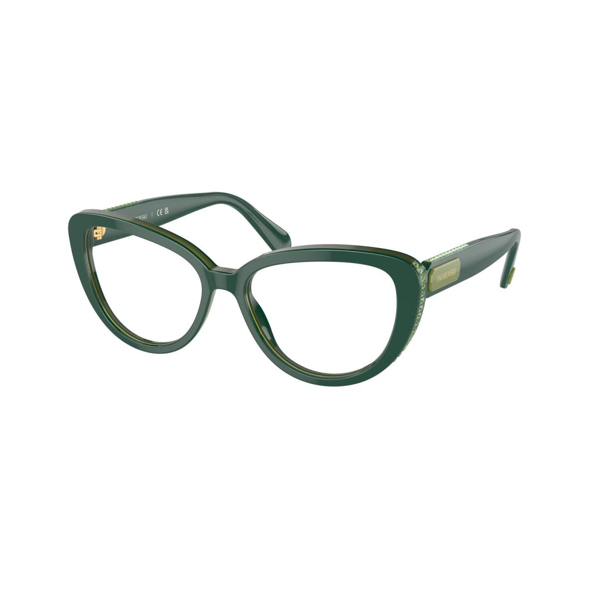 Swarovski SK2014 1017 Green Demo Lens 52 mm Women`s Eyeglasses