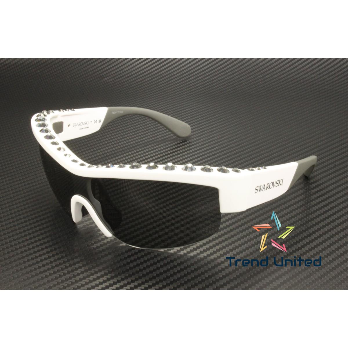 Swarovski SK6014 102987 White Dark Grey 38 mm Women`s Sunglasses