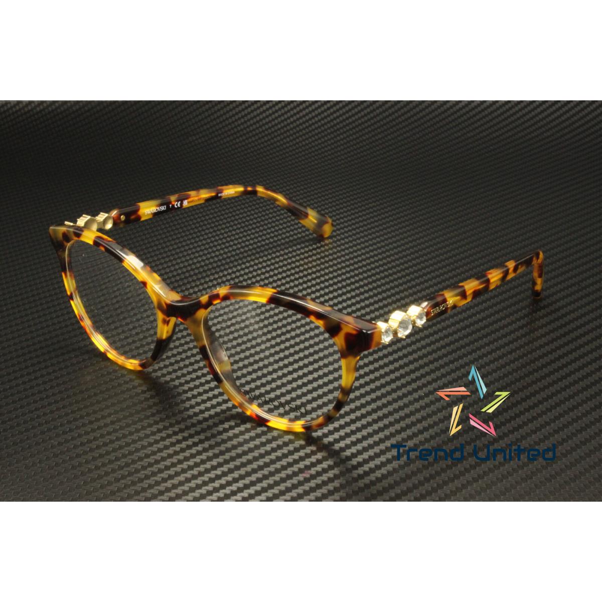 Swarovski SK2019 1040 Havana Demo Lens 52 mm Women`s Eyeglasses