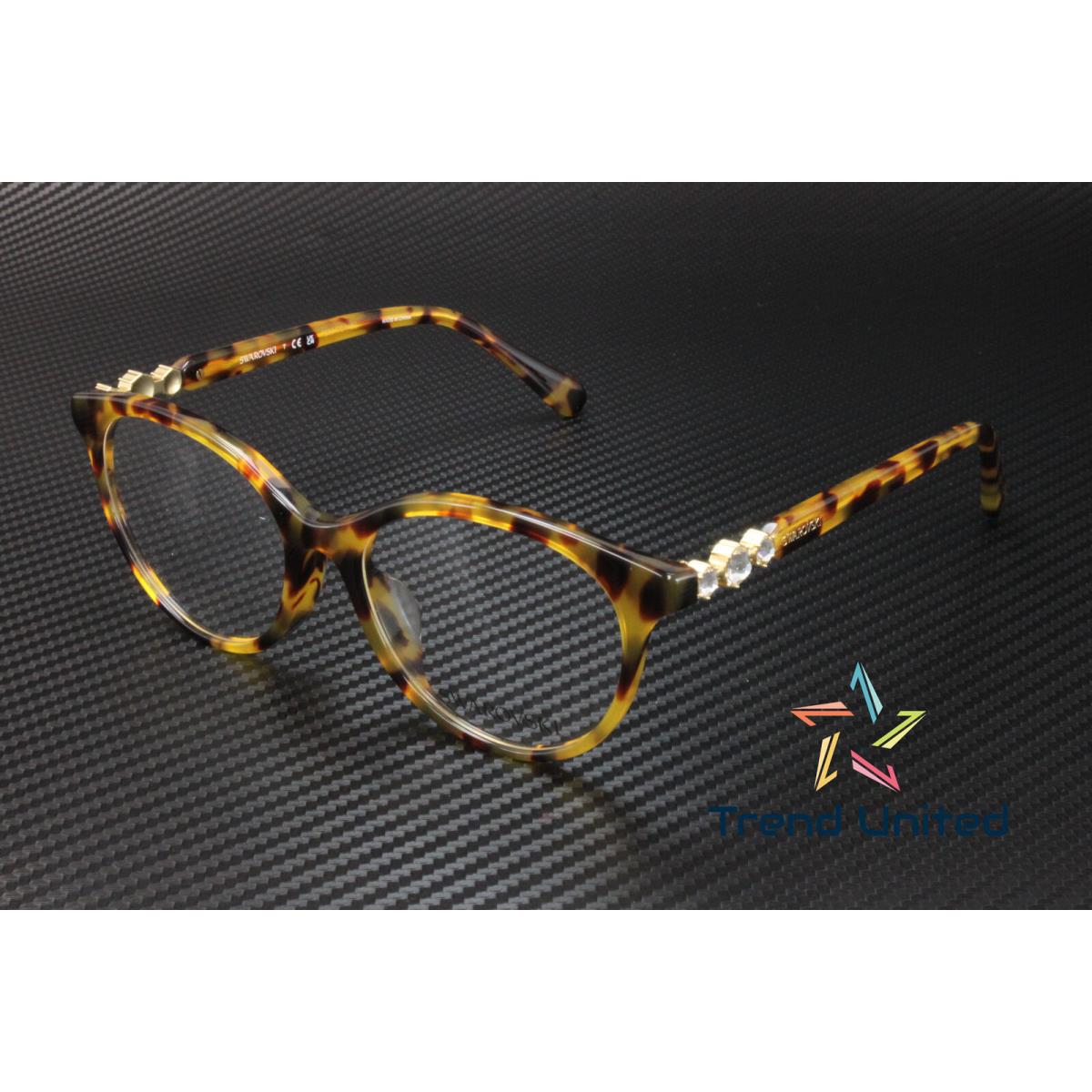 Swarovski SK2019F 1040 Havana Demo Lens 54 mm Women`s Eyeglasses