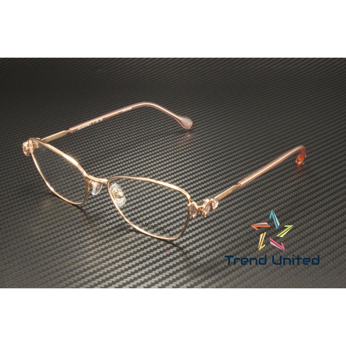 Swarovski SK1006 4014 Rose Gold Demo Lens 53 mm Women`s Eyeglasses