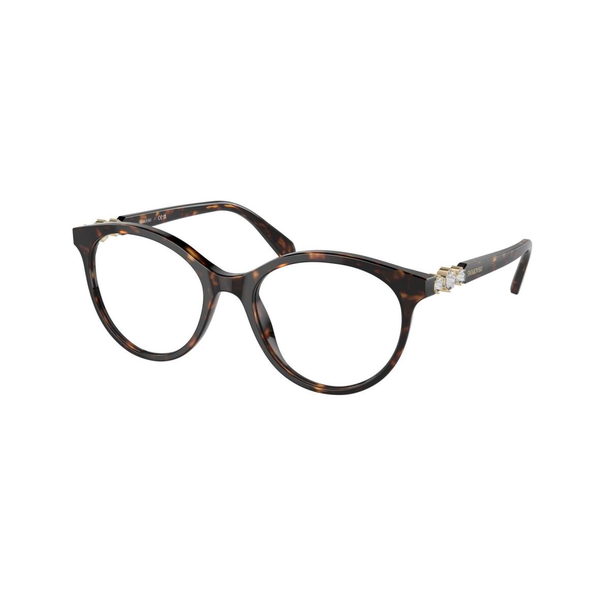 Swarovski SK2019F 1002 Dark Havana Demo Lens 54 mm Women`s Eyeglasses