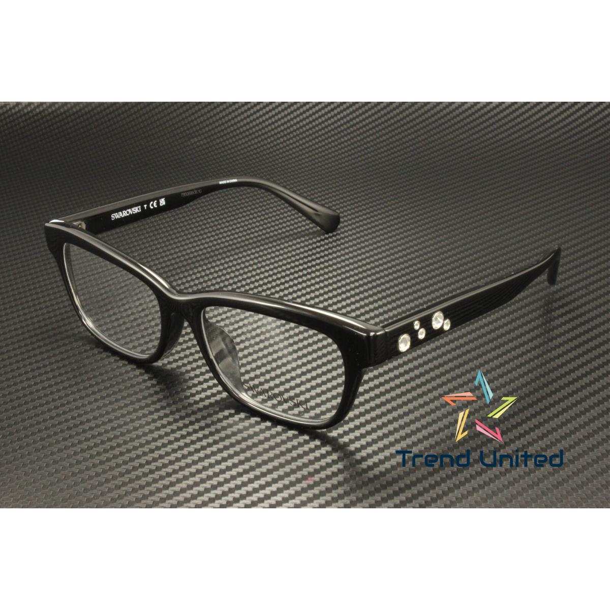 Swarovski SK2022F 1001 Black Demo Lens 55 mm Women`s Eyeglasses